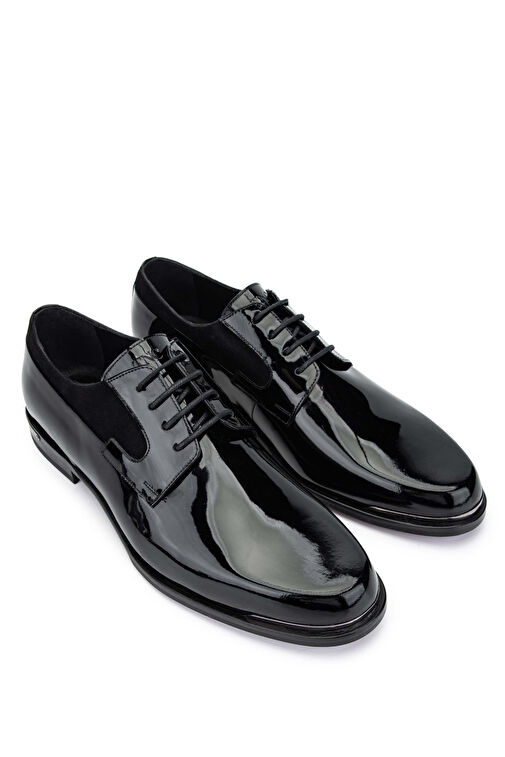 Tamer Tanca Siyah Erkek Deri Klasik Ayakkabı 183 40002 ERK AYK Y24 - Görsel 3