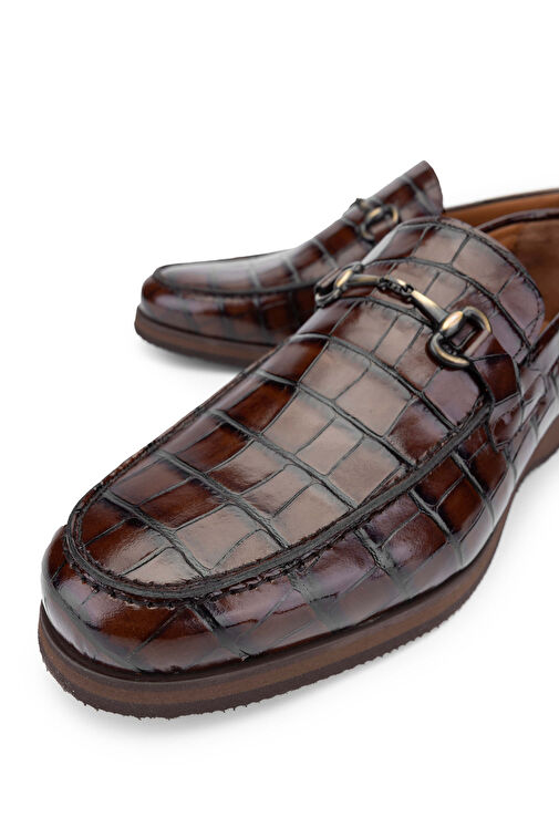 Tamer Tanca Siyah Erkek Deri Loafer 183 30351 ERK AYK Y24 - Görsel 4