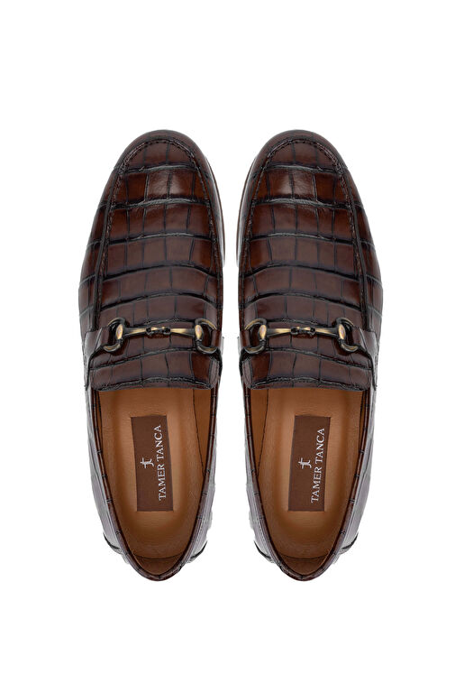 Tamer Tanca Siyah Erkek Deri Loafer 183 30351 ERK AYK Y24 - Görsel 6