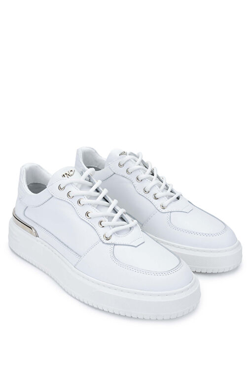 Tamer Tanca Siyah Erkek Deri Sneaker 352 21327 ERK AYK SK24-25 - Görsel 3