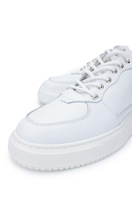 Tamer Tanca Siyah Erkek Deri Sneaker 352 21327 ERK AYK SK24-25 - Görsel 4