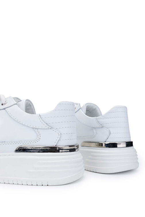 Tamer Tanca Siyah Erkek Deri Sneaker 352 21327 ERK AYK SK24-25 - Görsel 5