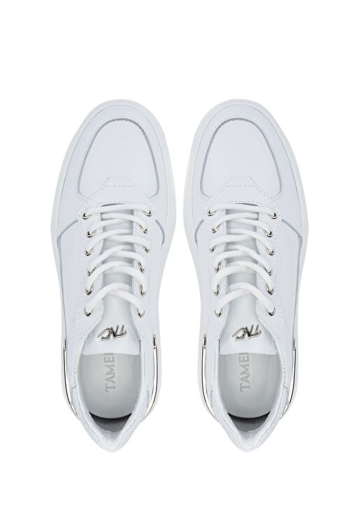 Tamer Tanca Siyah Erkek Deri Sneaker 352 21327 ERK AYK SK24-25 - Görsel 7