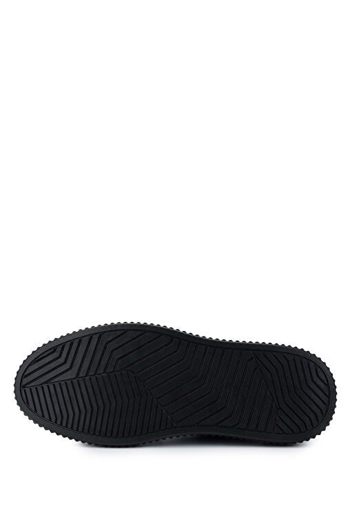 Tamer Tanca Erkek Hakiki Deri Siyah Sneakers & Spor Ayakkabı - Görsel 5