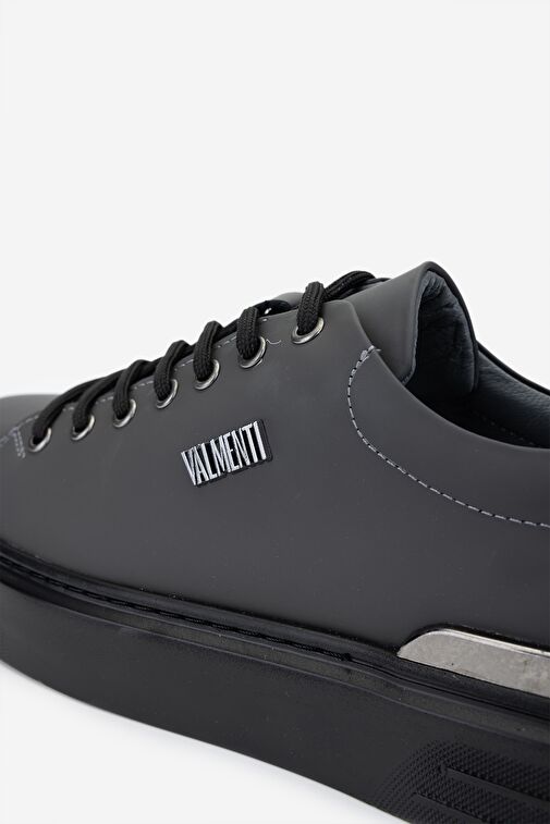 Valmenti Siyah Erkek Deri Sneaker 352 21223 ERK AYK SK24-25 - Görsel 5
