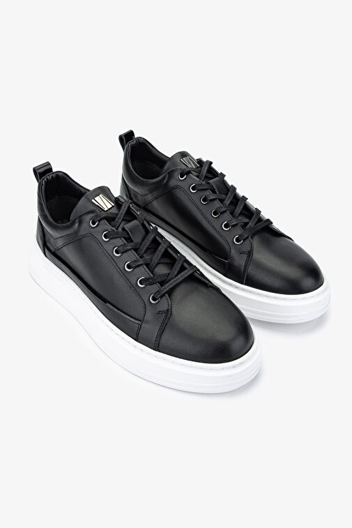 Valmenti Beyaz Erkek Deri Sneaker 352 21261 ERK AYK SK24-25 - Görsel 3