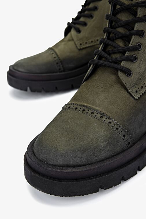 Valmenti Erkek Hakiki Deri Casual Bot - Görsel 4