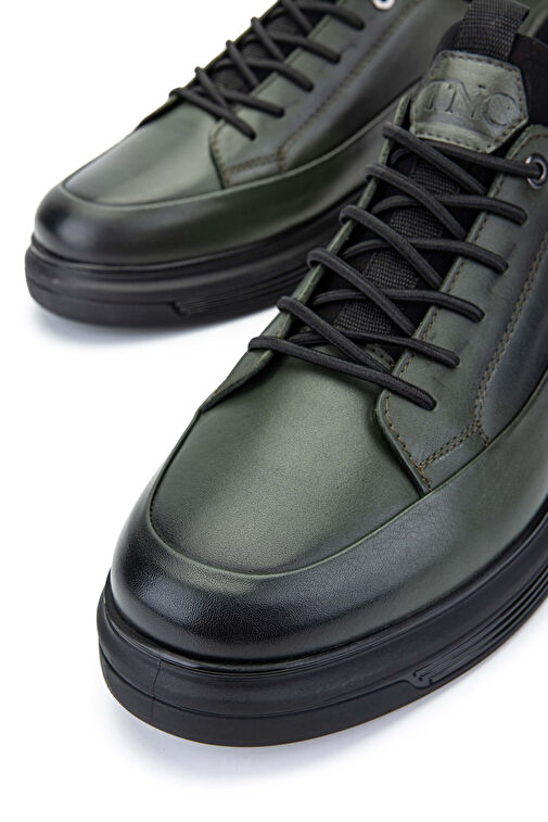 Tamer Tanca Lacivert Erkek Deri Sneaker 381 20548 ERK AYK SK24-25 - Görsel 5