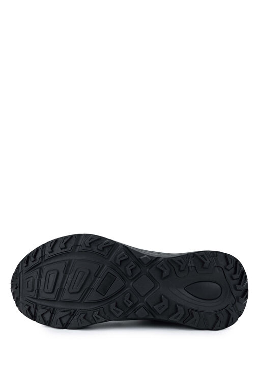 Tamer Tanca Erkek Hakiki Deri Siyah Antik Sneakers - Görsel 5