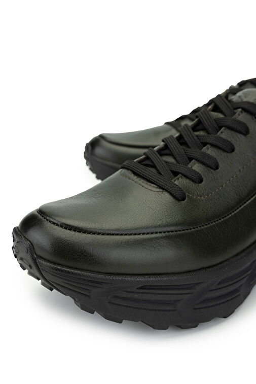 Tamer Tanca Kahverengi Erkek Deri Sneaker 381 20378 ERK AYK SK24-25 - Görsel 4