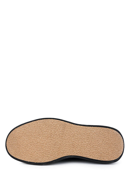 Tamer Tanca Erkek Hakiki Deri Siyah Süet Casual Ayakkabı - Görsel 5