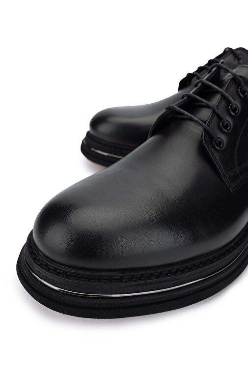 Tamer Tanca Siyah Erkek Süet Günlük Ayakkabı 381 20280 ERK AYK SK24-25 - Görsel 4