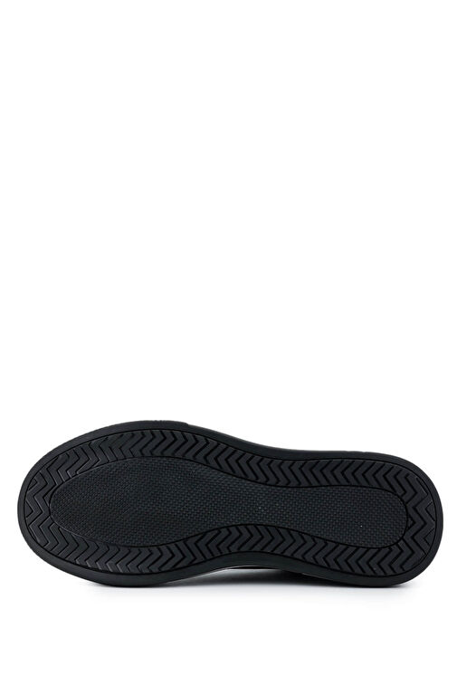 Tamer Tanca Siyah Erkek Deri Sneaker 381 20551 ERK AYK SK24-25 - Görsel 5
