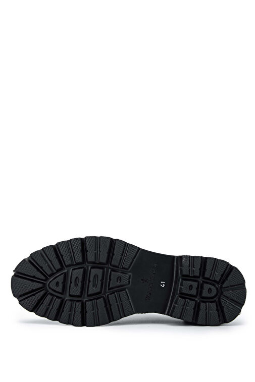 Tamer Tanca Siyah Erkek Deri Günlük Ayakkabı 771 55114 ERK AYK SK24-25 - Görsel 4