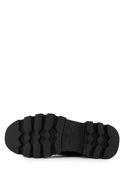 Butteri Erkek Hakiki Deri Siyah Casual Bot - Görsel 6