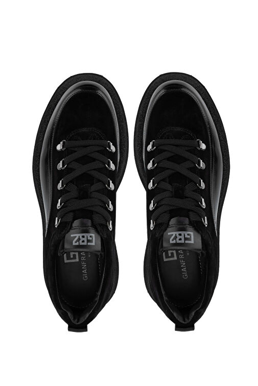 Butteri Siyah Erkek Deri Günlük Ayakkabı 480 95311 ERK AYK SK24-25 - Görsel 6