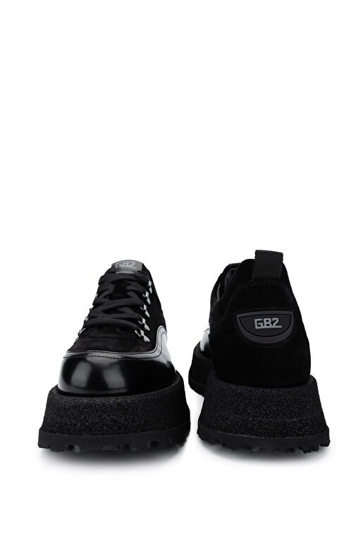 Butteri Siyah Erkek Deri Günlük Ayakkabı 480 95311 ERK AYK SK24-25 - Görsel 7