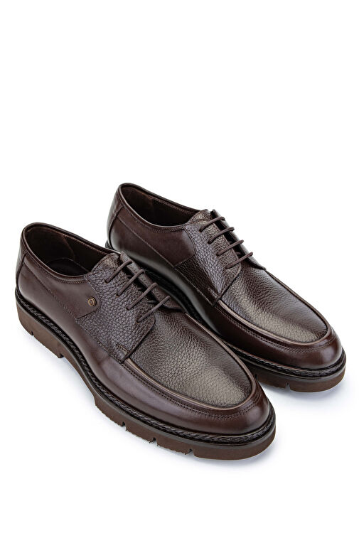 Tamer Tanca Siyah Erkek Deri Günlük Ayakkabı 554 3704 ERK AYK SK24-25 - Görsel 3