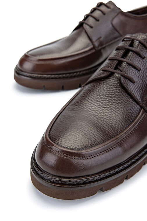 Tamer Tanca Siyah Erkek Deri Günlük Ayakkabı 554 3704 ERK AYK SK24-25 - Görsel 5