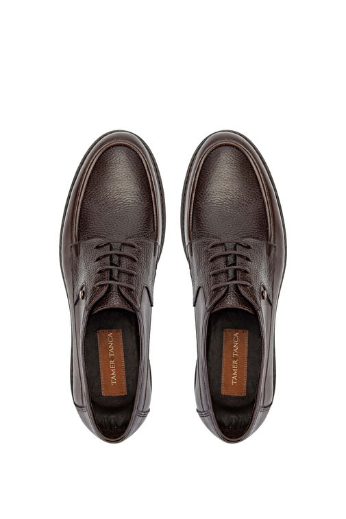 Tamer Tanca Siyah Erkek Deri Günlük Ayakkabı 554 3704 ERK AYK SK24-25 - Görsel 6