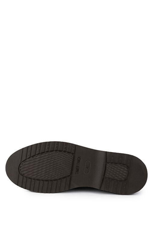 Tamer Tanca Erkek Hakiki Deri Kahverengi Casual Bot - Görsel 6