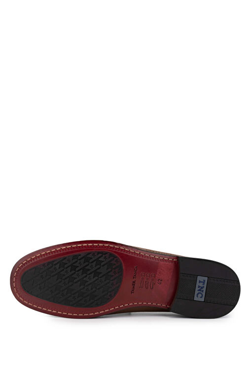 Tamer Tanca Erkek Hakiki Deri Taba Makosen Ayakkabı - Görsel 6