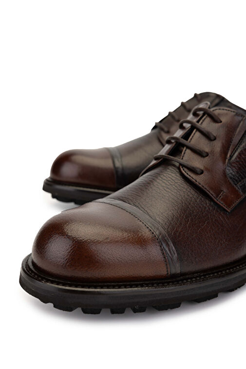 Mario Bruni Siyah Erkek Deri Klasik Ayakkabı 1024 64422 ERK AYK SK24-25 - Görsel 4