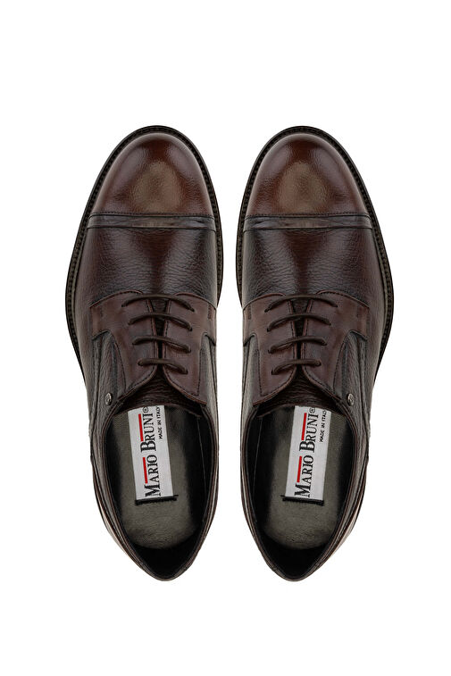 Mario Bruni Siyah Erkek Deri Klasik Ayakkabı 1024 64422 ERK AYK SK24-25 - Görsel 6
