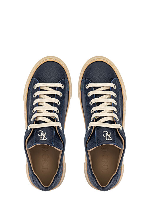 Tamer Tanca Kadın Hakiki Deri Lacivert Sneakers & Spor Ayakkabı - Görsel 6