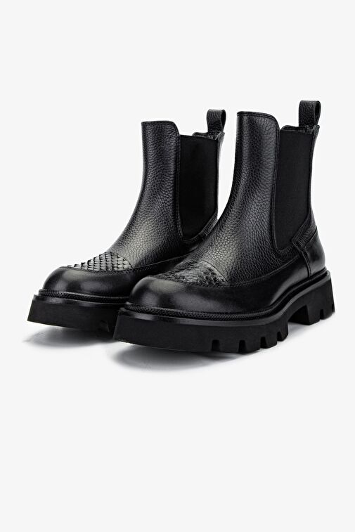 Valmenti Kadın Hakiki Deri Casual Bot - Görsel 5