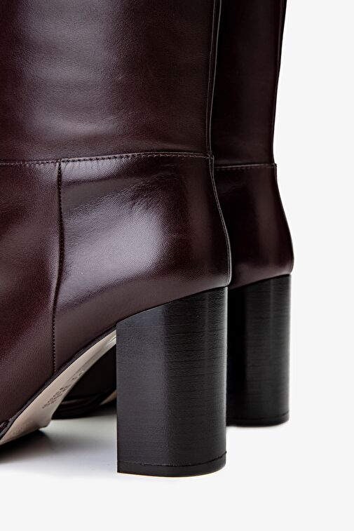 Valmenti Kadın Hakiki Deri Kahverengi Casual Çizme - Görsel 5