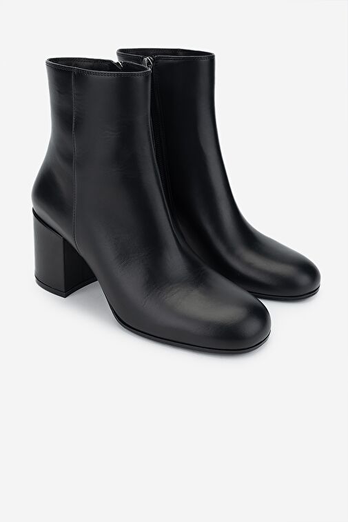 Valmenti Kadın Hakiki Deri Siyah Deri Casual Bot - Görsel 3