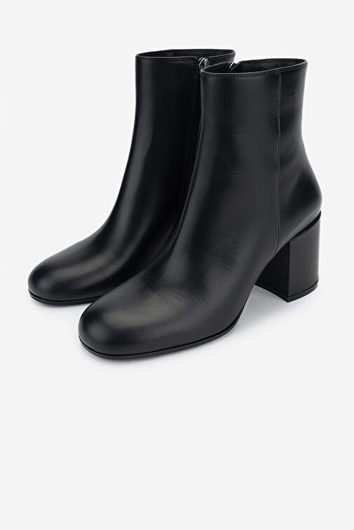 Valmenti Kadın Hakiki Deri Siyah Deri Casual Bot - Görsel 7