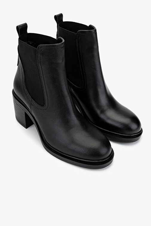 Valmenti Kadın Hakiki Deri Siyah Deri Casual Bot - Görsel 3