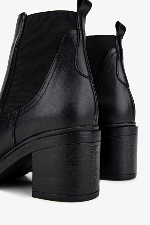 Valmenti Kadın Hakiki Deri Siyah Deri Casual Bot - Görsel 6
