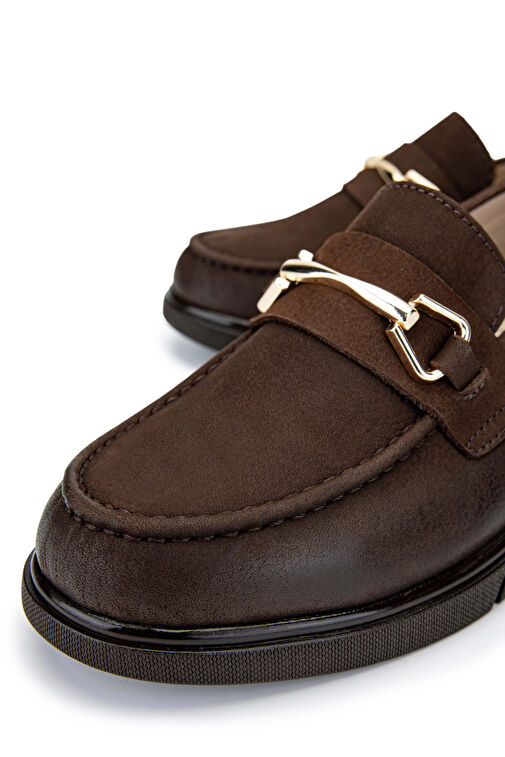 Tamer Tanca Siyah Kadın Deri Loafer 322 24073001 BN AYK SK24-25 - Görsel 5