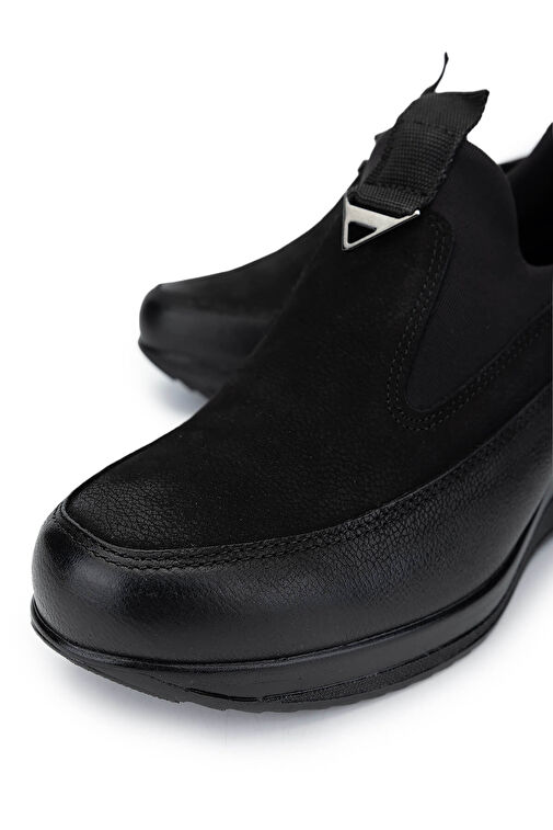 Tamer Tanca Siyah Kadın Rugan Günlük Ayakkabı 322 2111522 BN AYK SK24-25 - Görsel 4