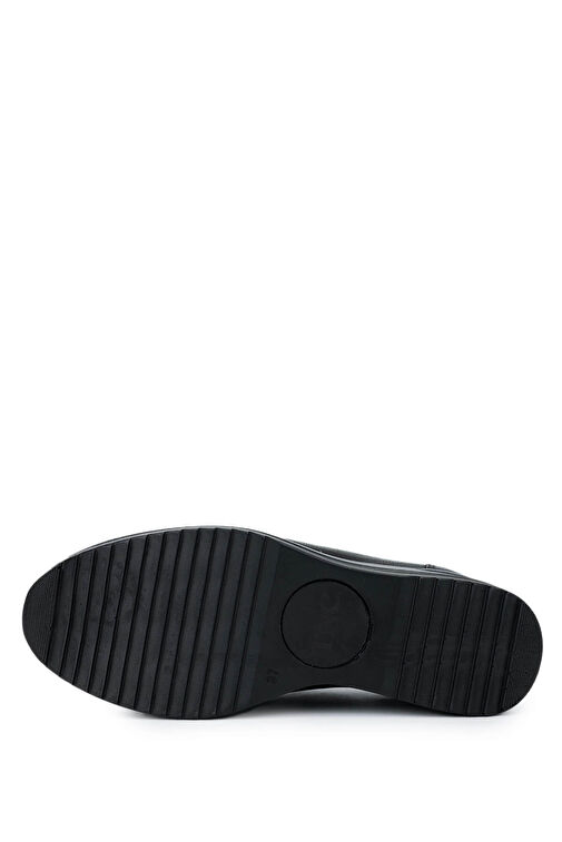 Tamer Tanca Siyah Kadın Rugan Günlük Ayakkabı 322 2111522 BN AYK SK24-25 - Görsel 5