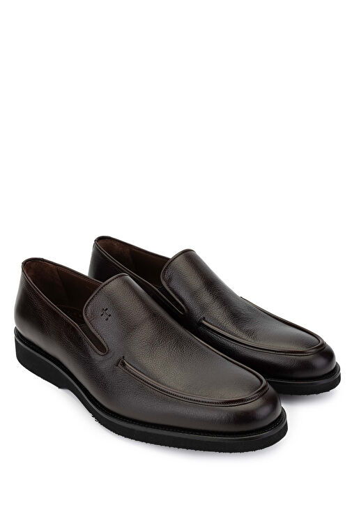 Tamer Tanca Siyah Erkek Deri Loafer 342 7358Y ERK AYK SK24-25 - Görsel 3