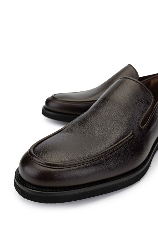Tamer Tanca Siyah Erkek Deri Loafer 342 7358Y ERK AYK SK24-25 - Görsel 4