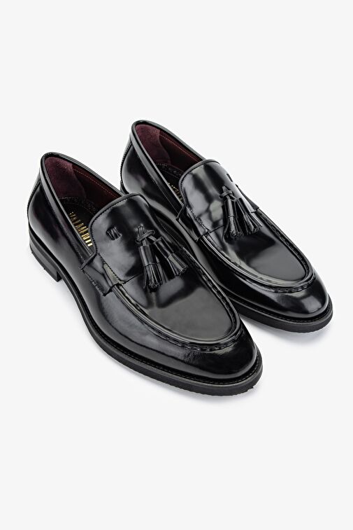 Valmenti Siyah Erkek Deri Loafer 342 BRN8753 ERK AYK SK24-25 - Görsel 3