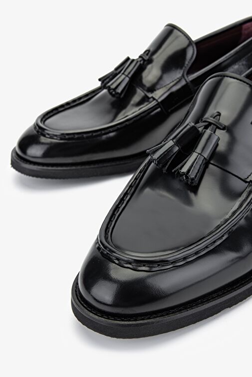 Valmenti Siyah Erkek Deri Loafer 342 BRN8753 ERK AYK SK24-25 - Görsel 4