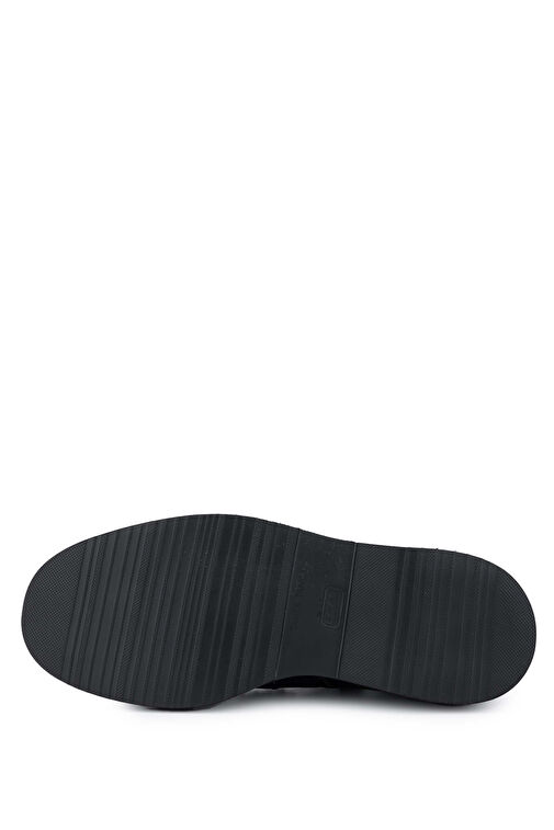 Tamer Tanca Erkek Hakiki Deri Siyah Klasik Bot - Görsel 6