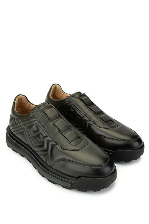 Tamer Tanca Taba Erkek Deri Günlük Ayakkabı 698 1148-1 ERK AYK SK24-25 - Görsel 3