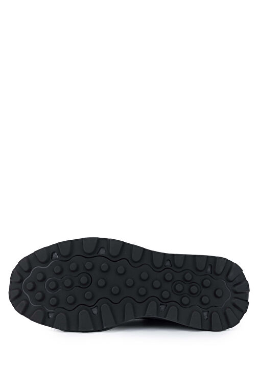 Tamer Tanca Erkek Hakiki Deri Siyah Casual Ayakkabı - Görsel 5