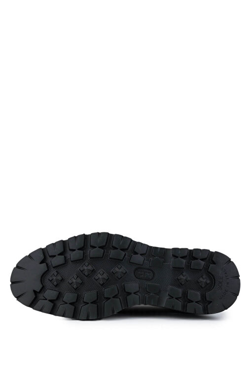 Tamer Tanca Erkek Hakiki Deri Siyah Açma Casual Ayakkabı - Görsel 5