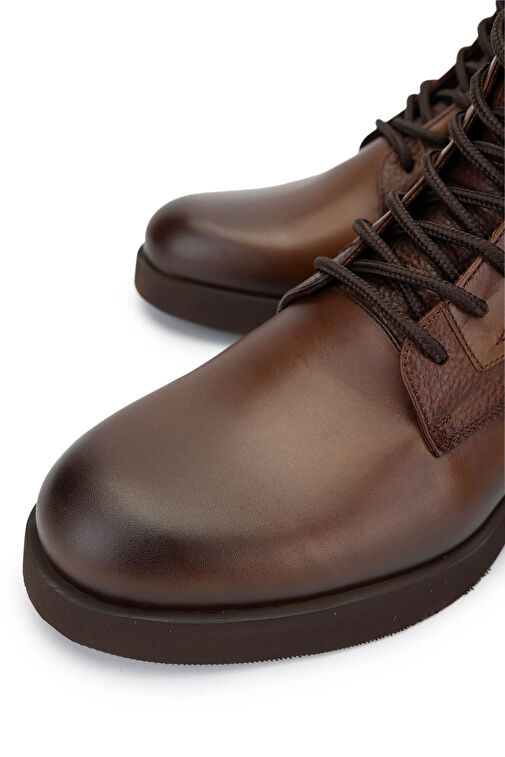 Tamer Tanca Erkek Hakiki Deri Taba Deri Casual Bot - Görsel 4