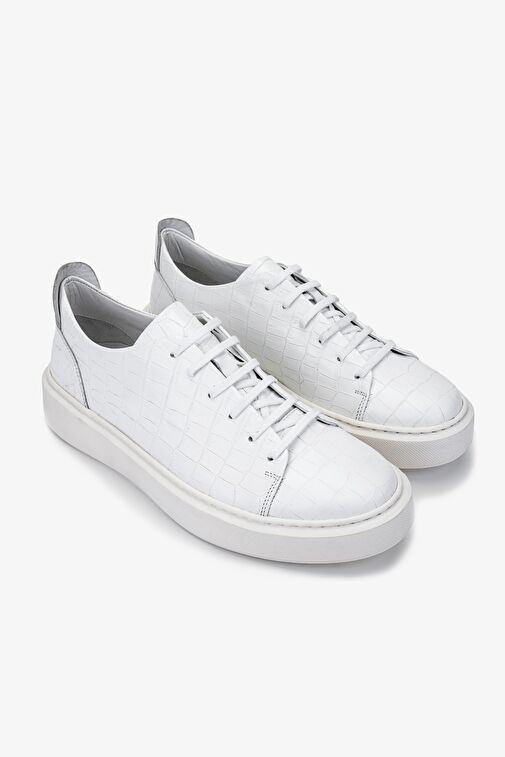 Valmenti Siyah Erkek Deri Sneaker 537 3467 ERK AYK SK24-25 - Görsel 3