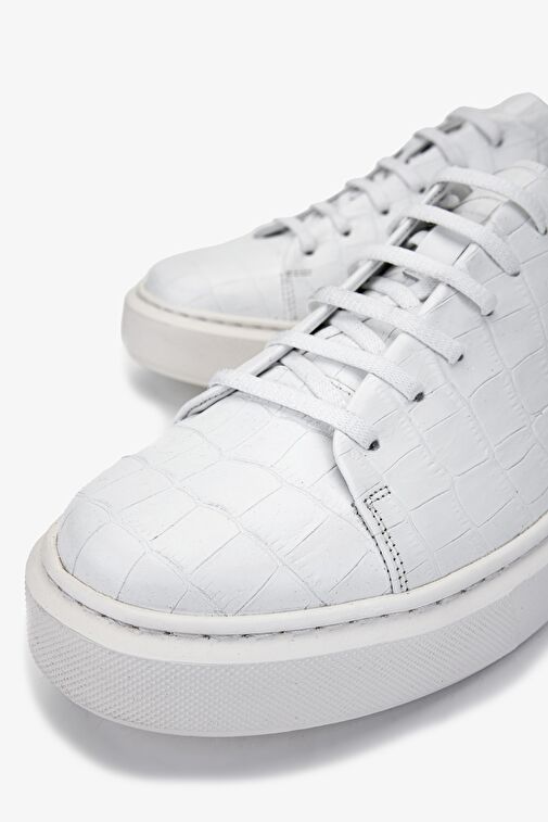 Valmenti Siyah Erkek Deri Sneaker 537 3467 ERK AYK SK24-25 - Görsel 4