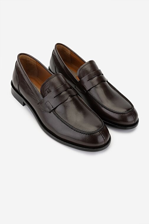 Valmenti Siyah Erkek Deri Loafer 537 3565 ERK AYK SK24-25 - Görsel 3